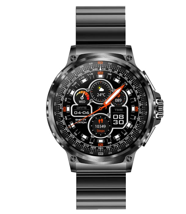 Bluetooth Multi-Sport Smartwatch – Heart Rate & SpO2 Monitor