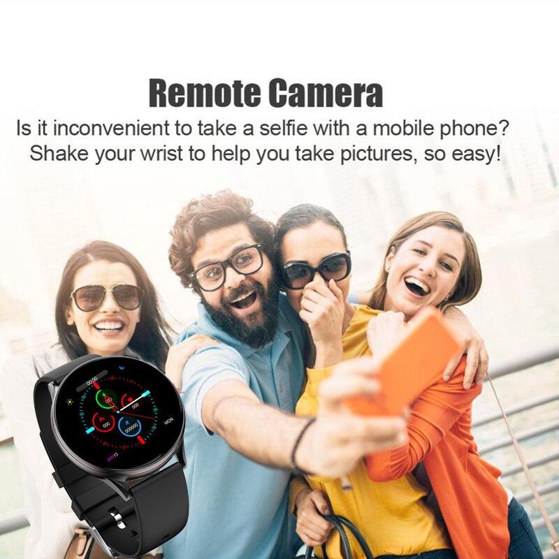 Smart Watch with Heart Rate & Blood Pressure Monitor