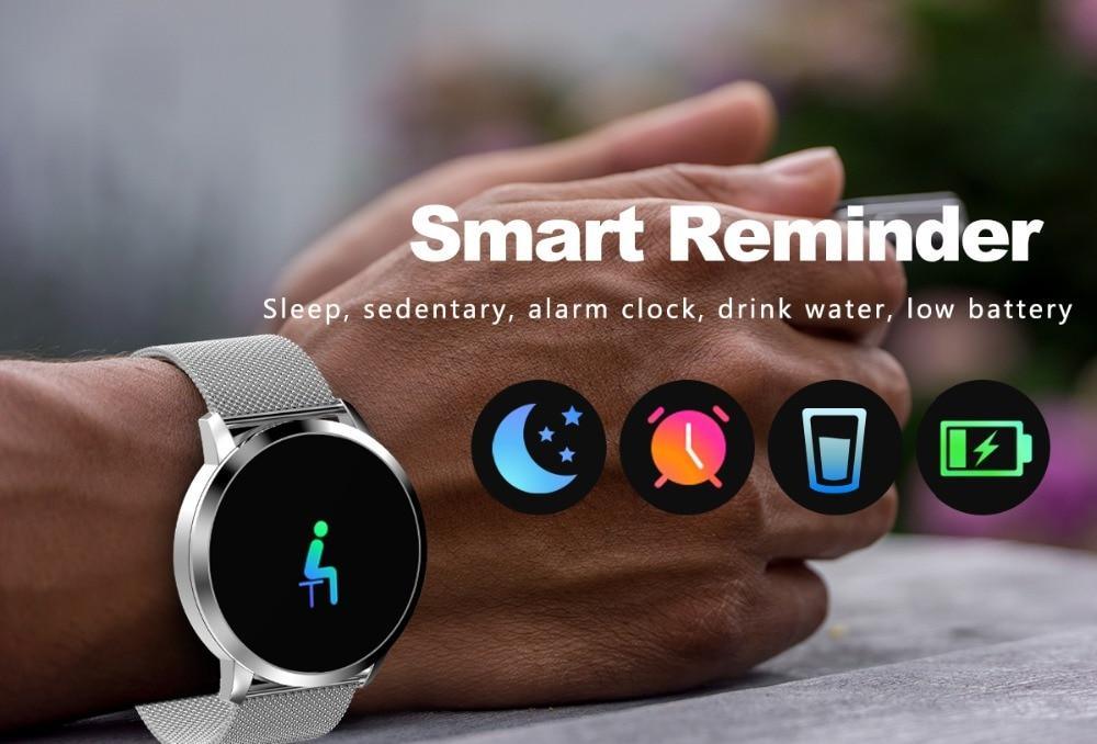 Q8 LED Bluetooth Smart Watch – Stainless Steel Waterproof Bracelet