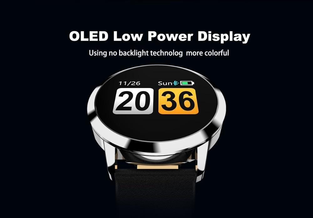 Q8 LED Bluetooth Smart Watch – Stainless Steel Waterproof Bracelet