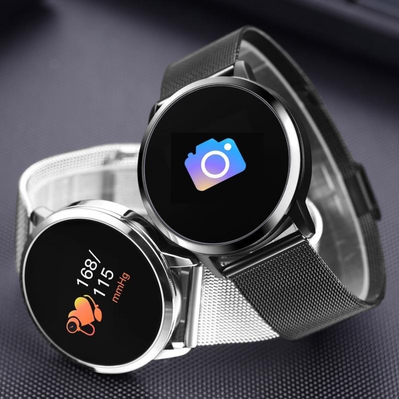 Q8 LED Bluetooth Smart Watch – Stainless Steel Waterproof Bracelet
