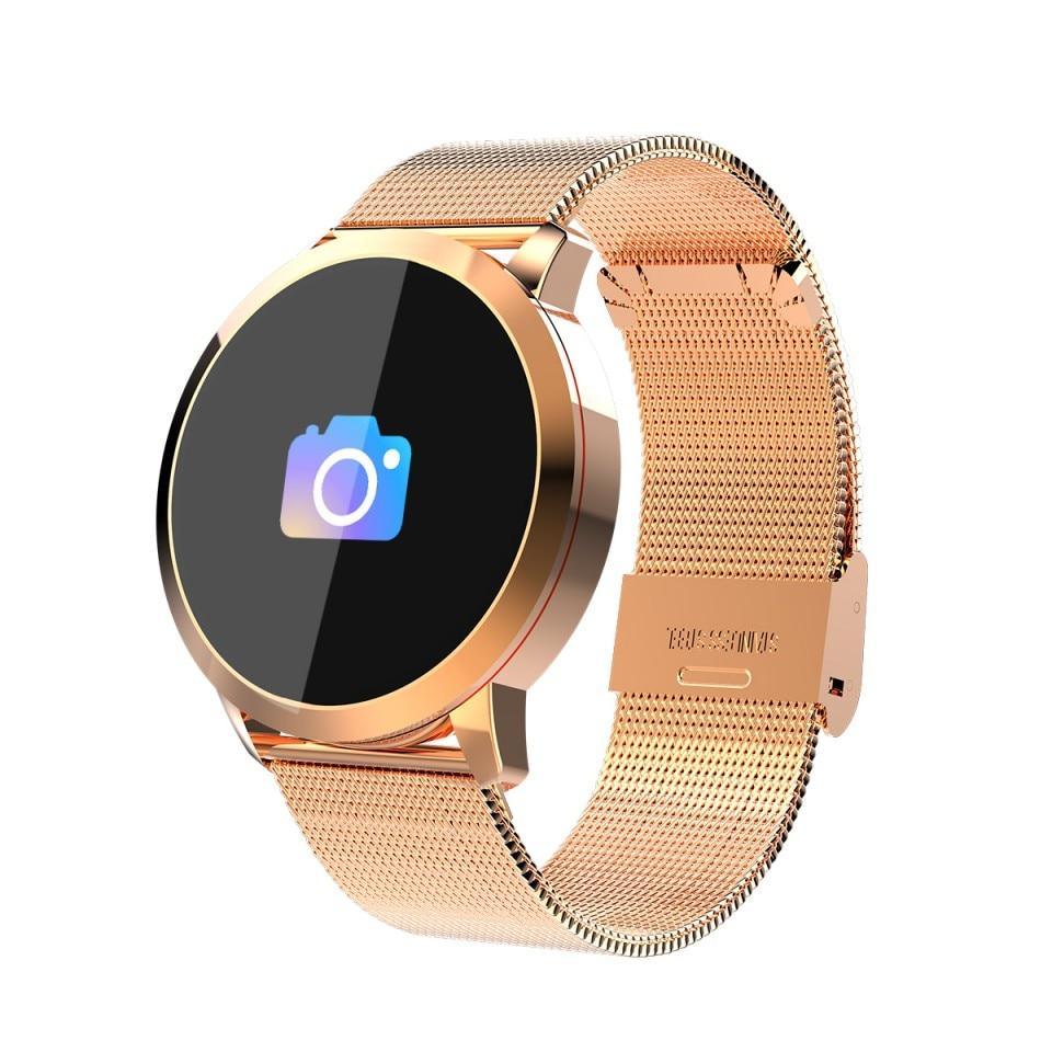 Q8 LED Bluetooth Smart Watch – Stainless Steel Waterproof Bracelet