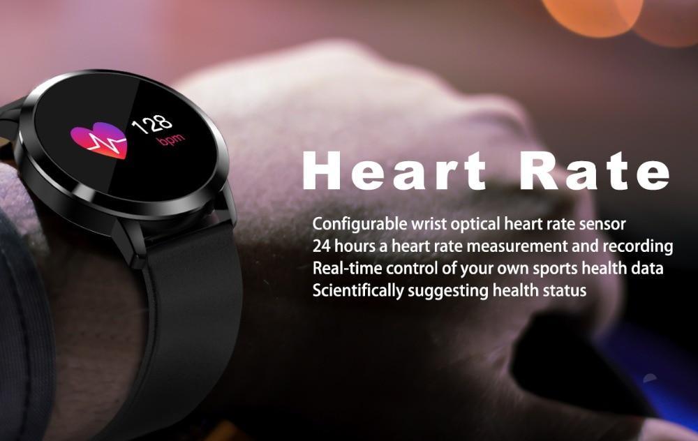 Q8 LED Bluetooth Smart Watch – Stainless Steel Waterproof Bracelet