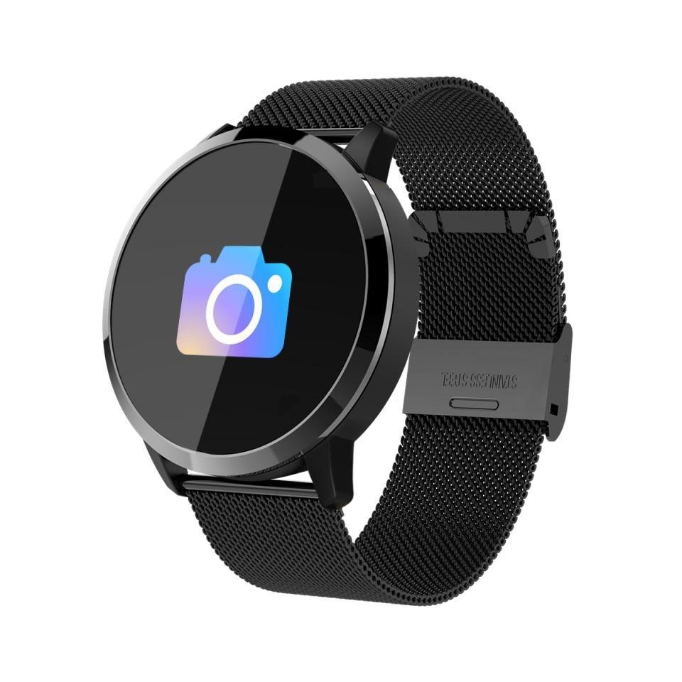 Q8 LED Bluetooth Smart Watch – Stainless Steel Waterproof Bracelet