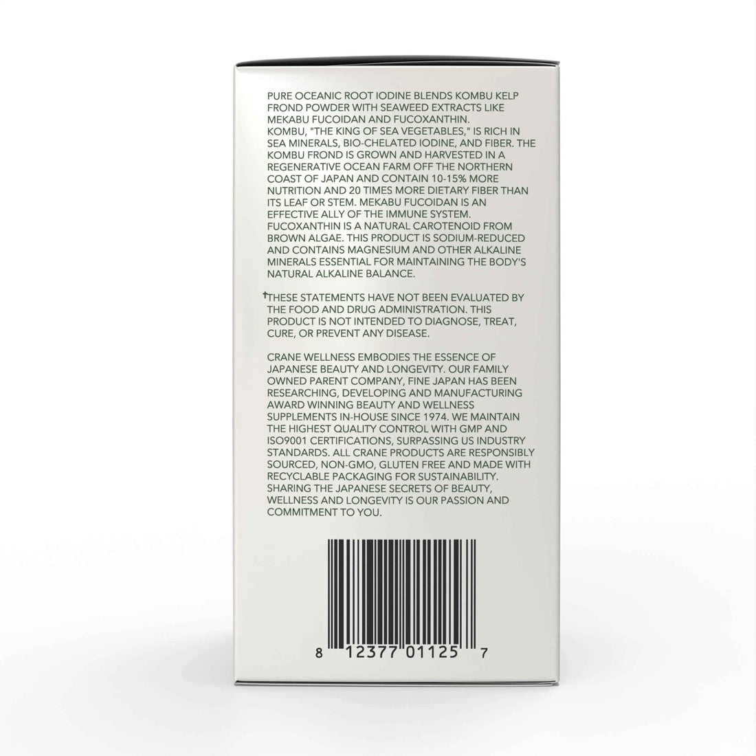 Pure Oceanic Root Iodine Kelp Root Tablets