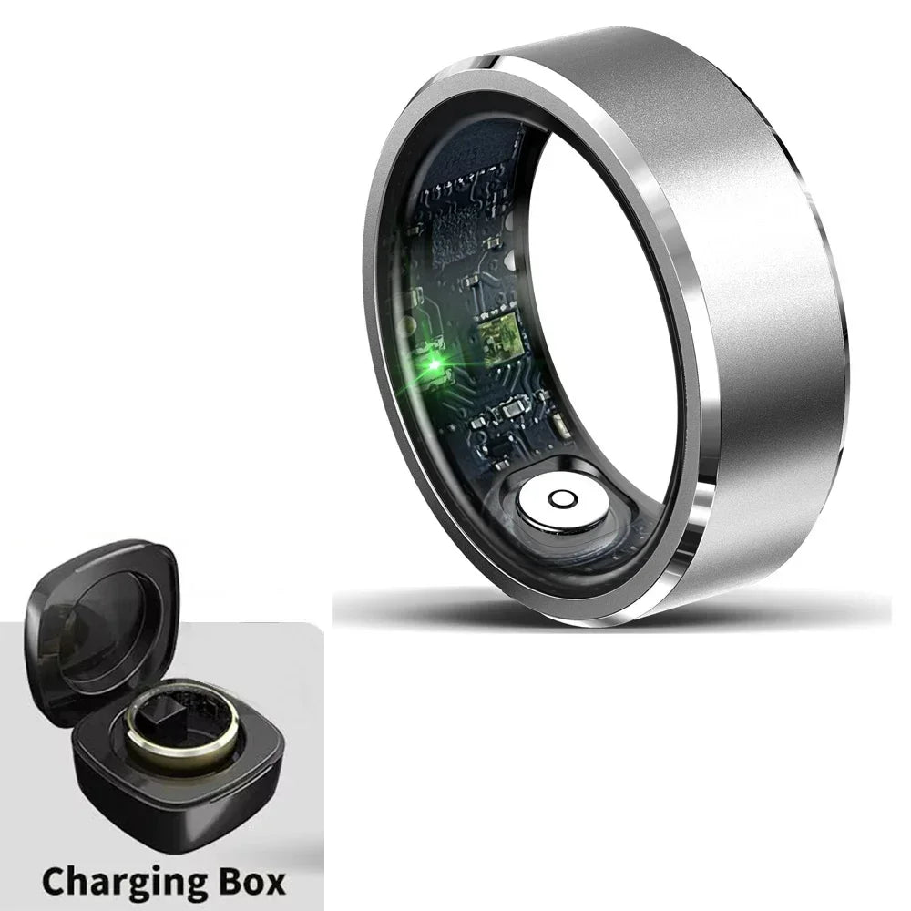 Smart Ring – Heart Rate, Blood Oxygen & Pressure Monitor