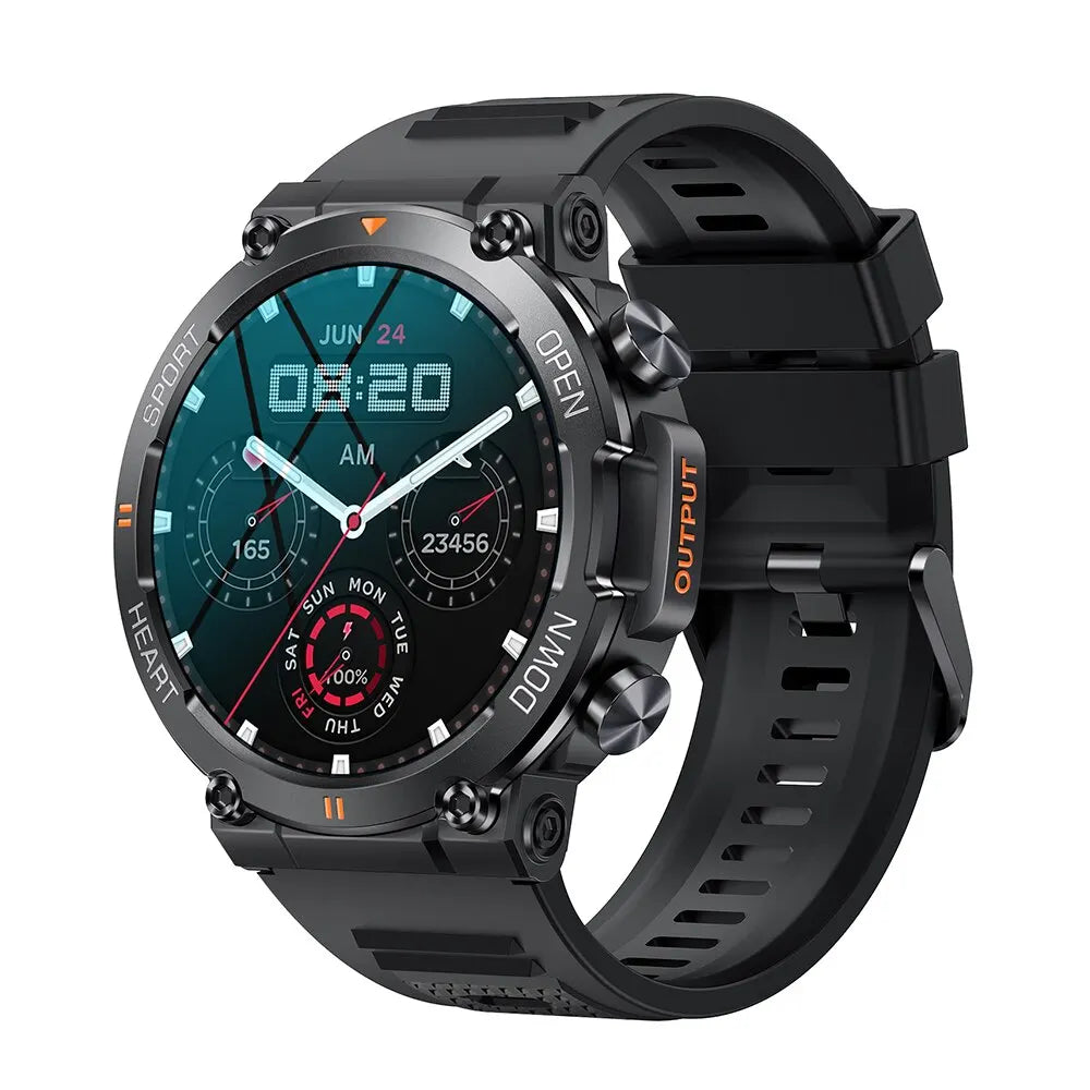 1.39" HD Bluetooth Call Smart Watch – Men’s Fitness Tracker MD56