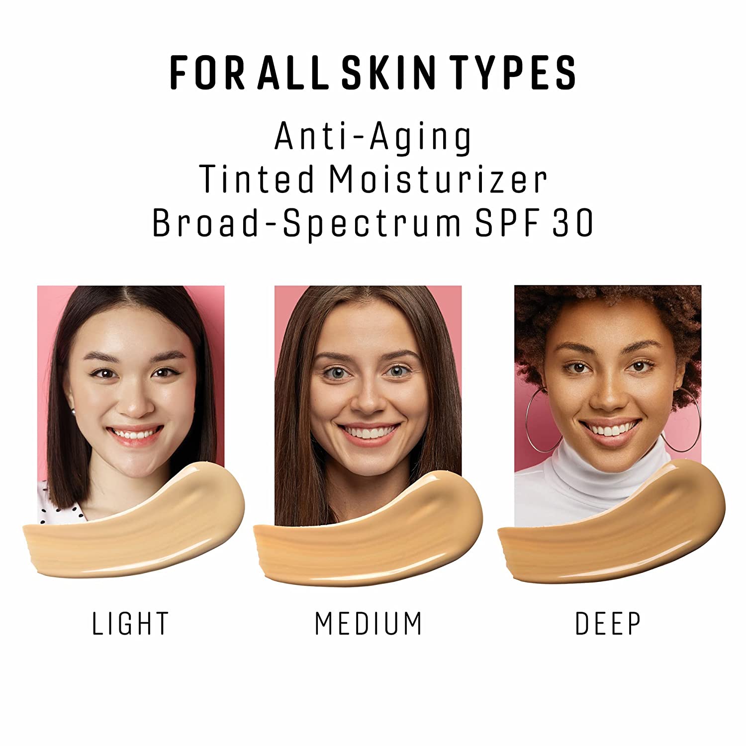 Anti-Aging Tinted Moisturizer SPF 30 Sunscreen