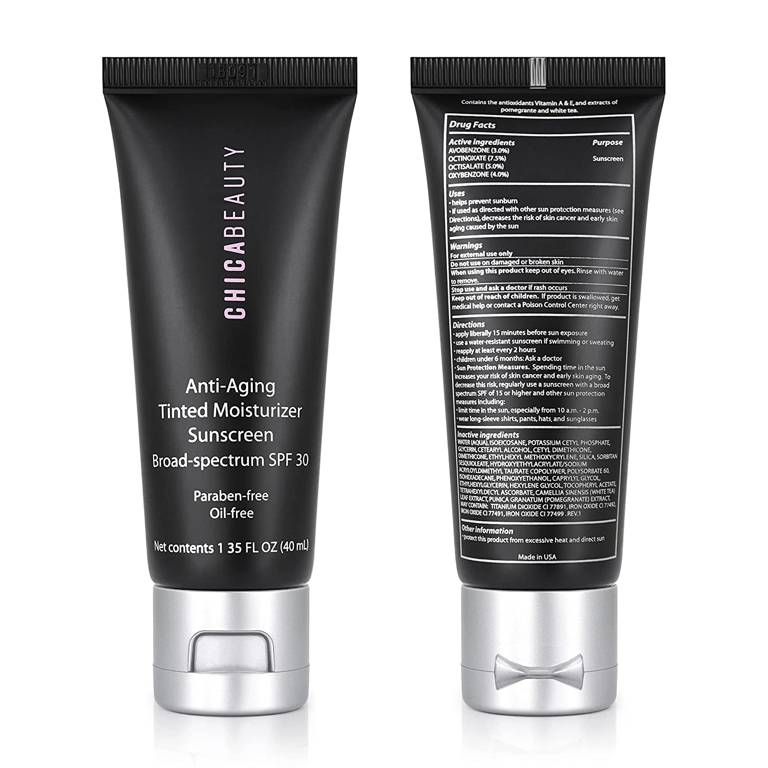 Anti-Aging Tinted Moisturizer SPF 30 Sunscreen