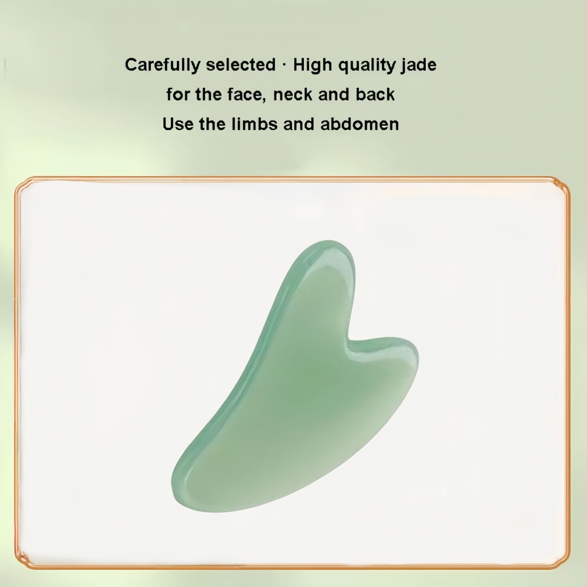 2-Piece Gua Sha Massage Stones for Face & Body