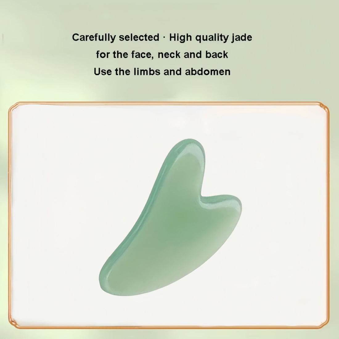 2-Piece Gua Sha Massage Stones for Face & Body