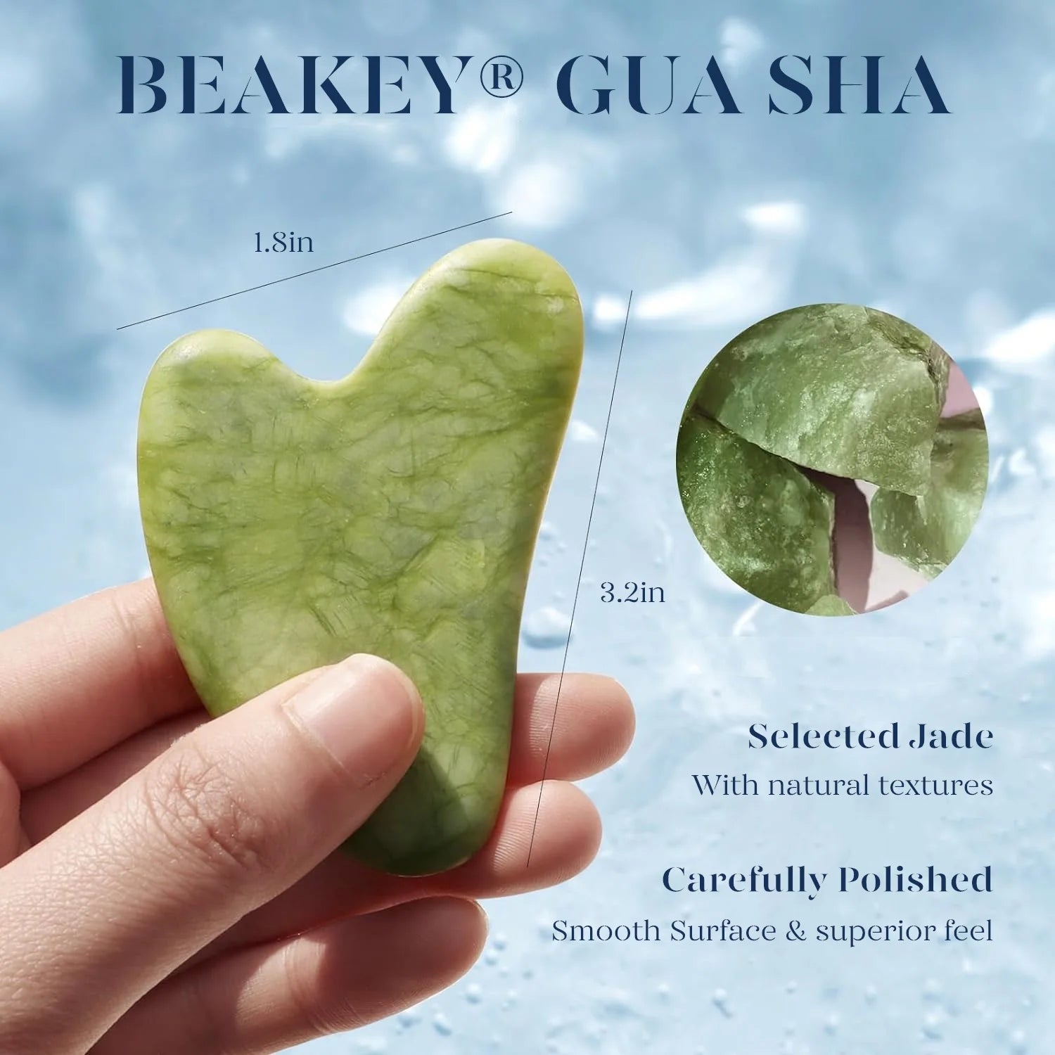 Ice Roller & Gua Sha Face Massager – Pink