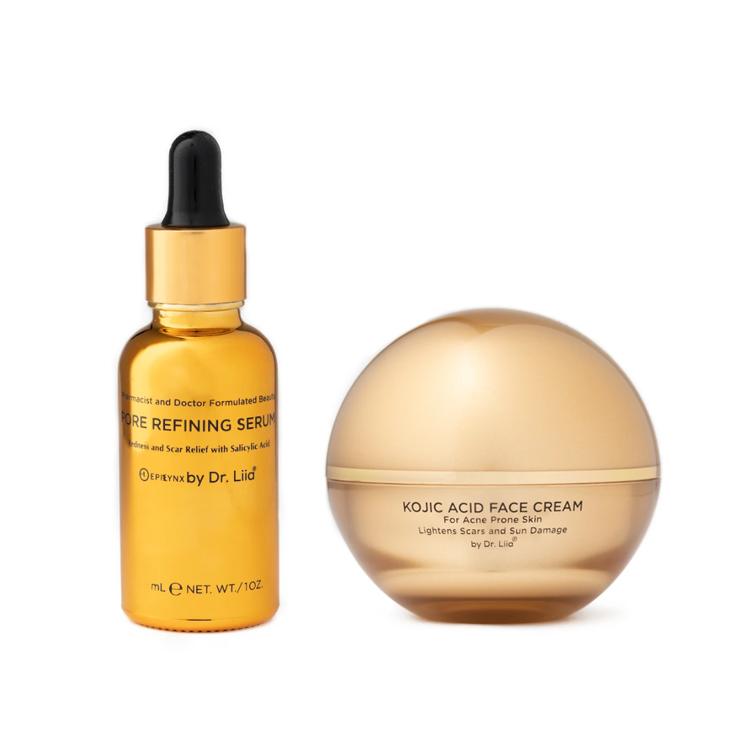 Pore Refining & Brightening Kojic Acid Skincare Set