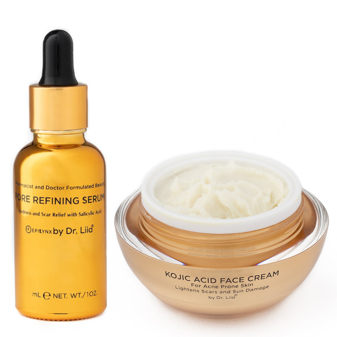 Pore Refining & Brightening Kojic Acid Skincare Set