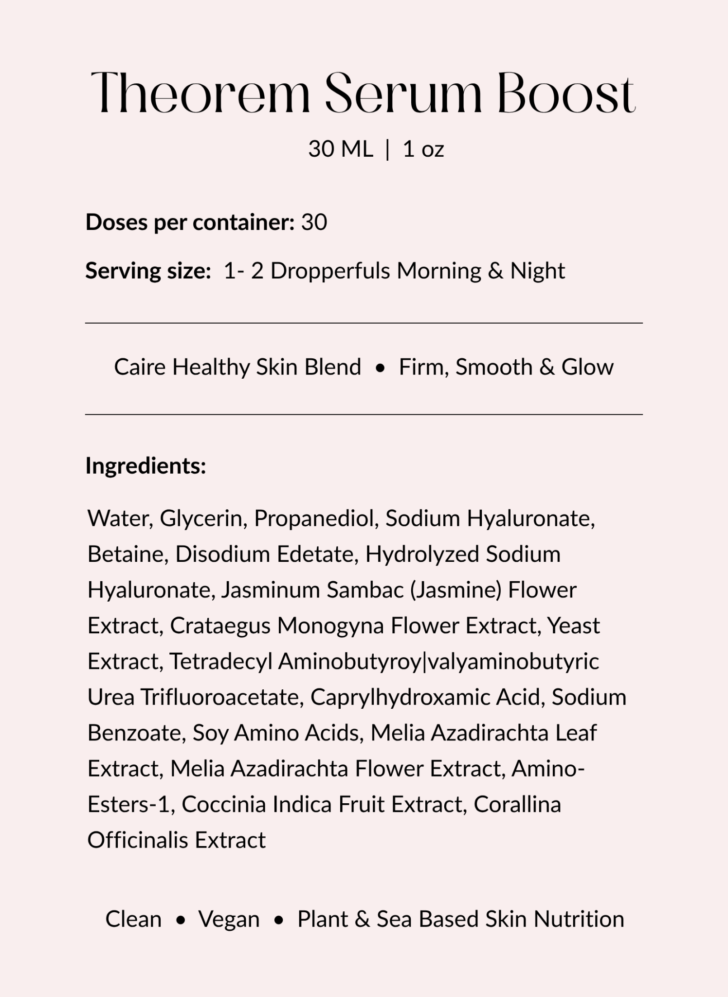 Theorem Serum Boost