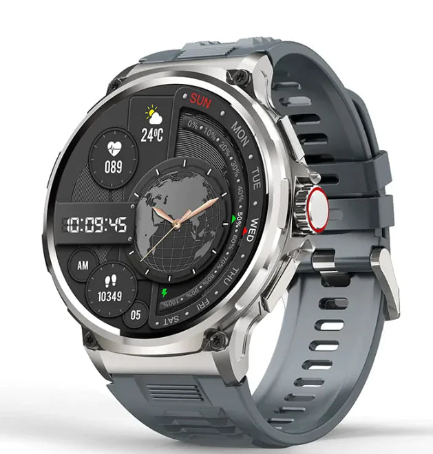 Bluetooth Multi-Sport Smartwatch – Heart Rate & SpO2 Monitor