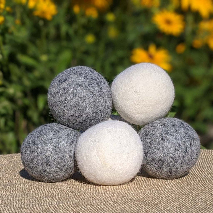 Organic Wool Dryer Balls 3-Pack